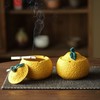 丑橘烟灰缸带盖树脂家用创意客厅茶几摆件防飞办公室高颜值烟缸 商品缩略图7