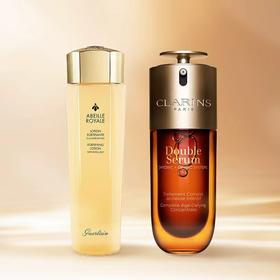 【品牌授权】娇兰精粹水+娇韵诗双萃精华组合 修复蜜润润肤水150ml+娇韵诗双萃精华液50ml