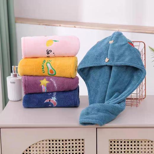 just befit加倍生活 · 珊瑚绒简约时尚干发帽2条装 5色可选 单层加厚吸水女士干发巾洗头速干浴帽｜品牌直发 商品图4