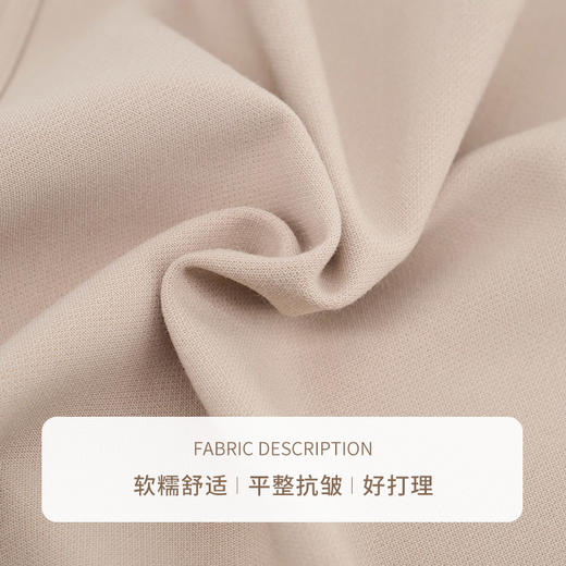 【商场同款】CNS5857 “ 细腻垂顺开叉半裙” 柔软细腻有质感 松紧腰设计休闲感驼色半裙 商品图4