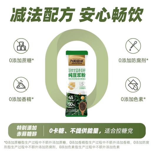 【自律豆浆】21天自律打卡羽衣甘蓝西梅芭乐红黑养豆浆粉21条装 高膳食纤维 商品图2
