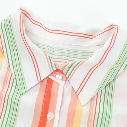 2F【Fandecie芬狄诗】时尚开襟衬衫版型舒适女士睡裙FL00508 商品图3