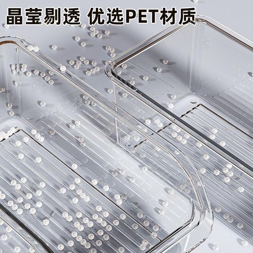 冰箱收纳盒抽屉式保鲜盒冷冻鸡蛋储物盒厨房蔬菜水果专用整理神器 商品图5