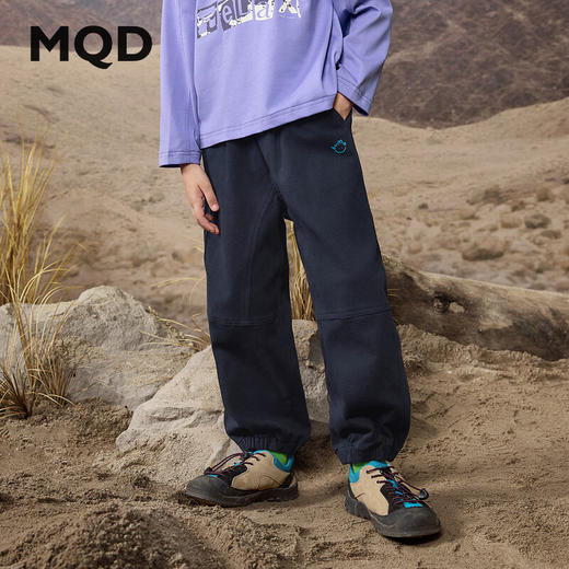 【MQD】男大童秋季新品经典百搭束脚休闲长裤 商品图0