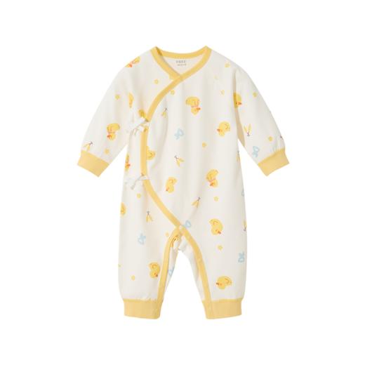 怡比快乐鸭鸭长袖系带哈衣HY25AUN010黄花色调52#-66# 商品图7