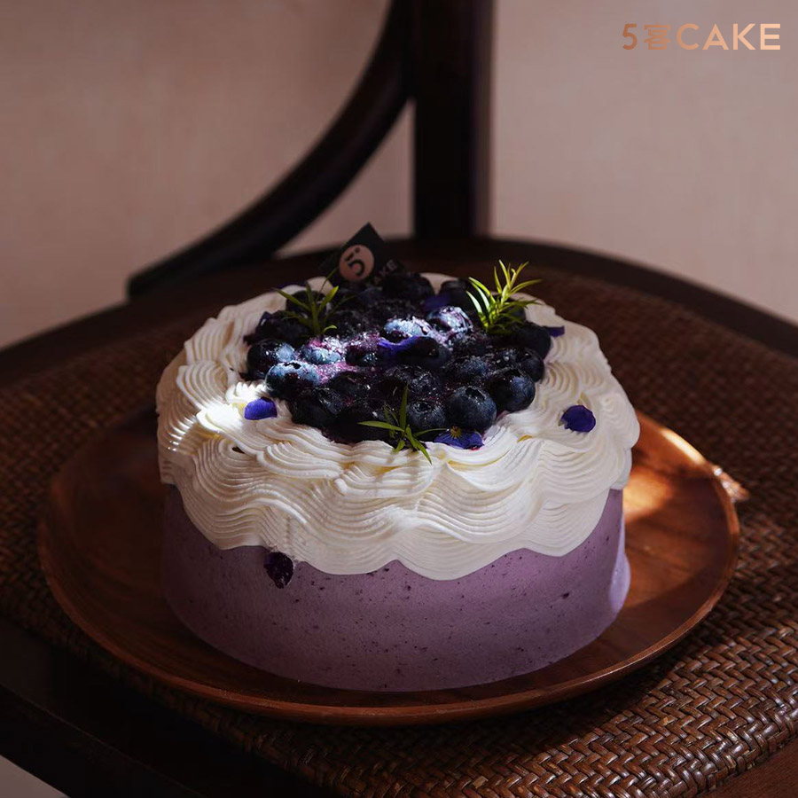 【蓝桑海】蓝莓桑葚风味巧克力戚风蛋糕