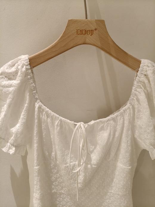 【门店同款】ENJOY夏季“悠然之境”甜美方领连衣裙 163243584 商品图2