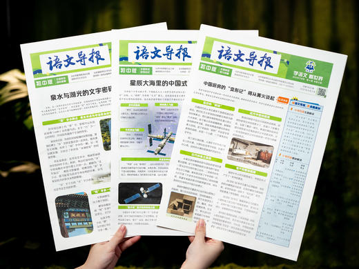 【国民级老牌报纸】|初高中必备《语文导报》2026学年征订，紧贴课标、中高考考点，全年39期，混知漫画专栏+跨学科知识拓展，一次解决语文基础、阅读、写作三大难题！ 商品图3