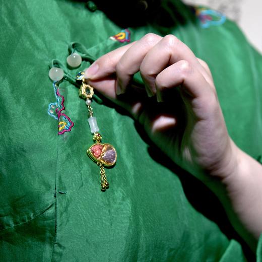 正安 处暑容平·福禄压襟佩链 衣襟和手机美学 让举手投足间福气流转 商品图3