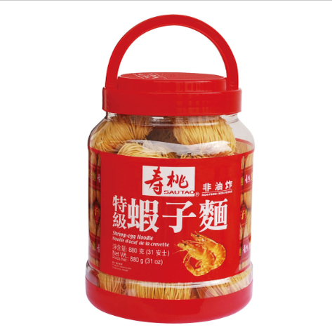 880g寿桃传统虾子面