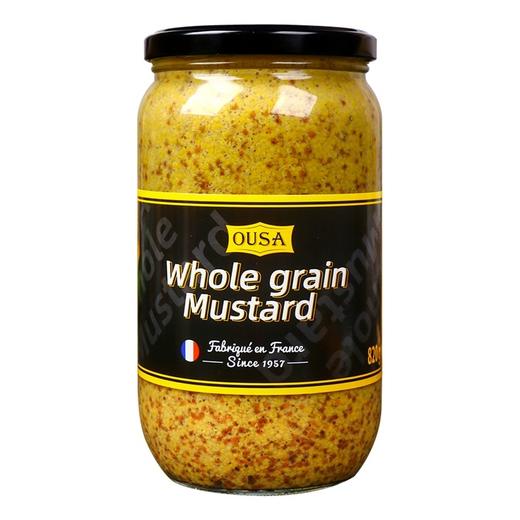 【中欧班列精选】法国原装进口欧萨整粒粗粒芥末籽酱350g/820g SHRW 商品图5