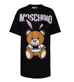 【破价超惠秒】Moschino 莫斯奇诺女士偏厚实质感短袖连衣裙 11139