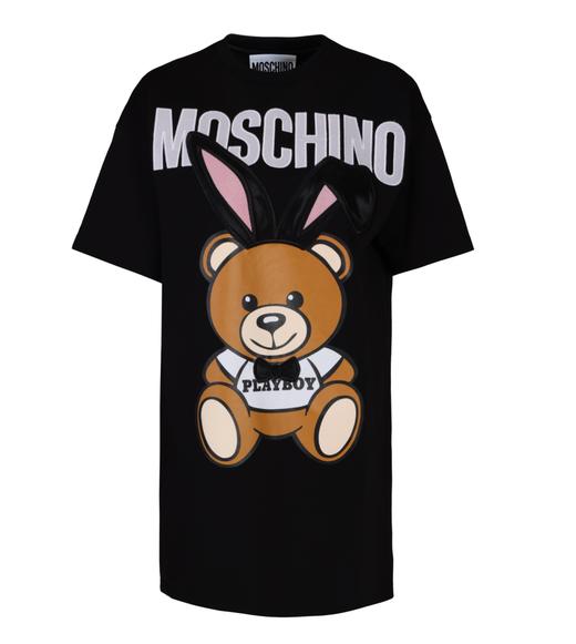 【破价超惠秒】Moschino 莫斯奇诺女士偏厚实质感短袖连衣裙 11139 商品图0