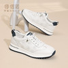信诺真皮舒适妈妈鞋不累脚休闲小白鞋中年运动鞋女款2025秋季新款X5Q005-181 商品缩略图0