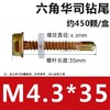 六角华司钻尾螺丝 商品缩略图1