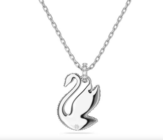 【超惠秒】SWAROVSKI 施华洛世奇 女士新款立体镶水晶大天鹅项链 红金5647871、白银5647872 商品图7