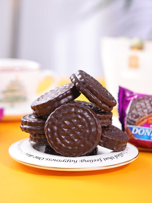 【中欧班列精选】俄罗斯三明治 俄罗斯原装进口三明治饼干 拉迈尔牌巧克力味饼干500g/袋 商品图2