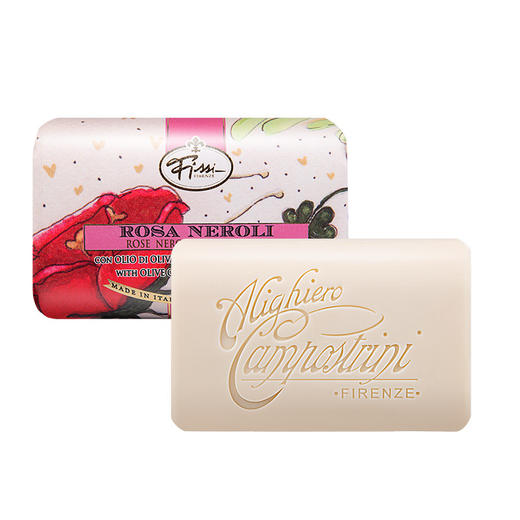 【中欧班列2块】意大利手工皂 原装进口翡皙手工洁面沐浴皂翡皙 缤纷玫瑰手工皂 200g 商品图8