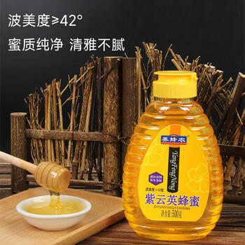 养蜂农养蜂农 紫云英蜂蜜 500g 纯正无添加牛奶早餐 烧烤伴侣便携挤压瓶 /水饮冲调 /冲饮谷物 /其他冲饮 商品图2