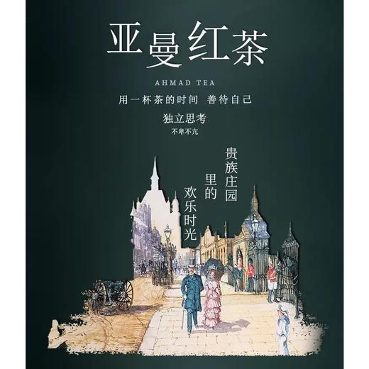 【中欧班列精选2盒】英国红茶  阿联酋原装进口AHMAD TEA/亚曼格雷伯爵红茶 40g/盒 商品图10