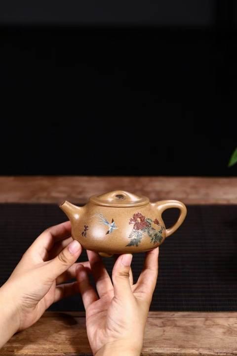 【春韵石瓢】紫砂壶 商品图0