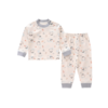 [里浠里]婴儿睡衣内衣纯棉春秋高腰护肚初生分体套装宝宝秋衣秋裤打底衣服 商品缩略图4