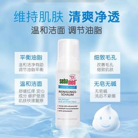 【中欧班列】德国进口施巴净颜洁面泡沫慕斯深层清洁150ml DX