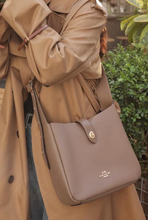 Coach蔻驰 新款hadley/哈德利腋下斜挎水桶包（SS) 商品图14