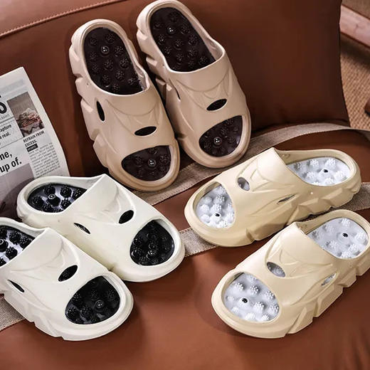 热卖！移动足疗！兰序 按摩养生拖鞋 磁石按摩穴位 男女款 商品图13