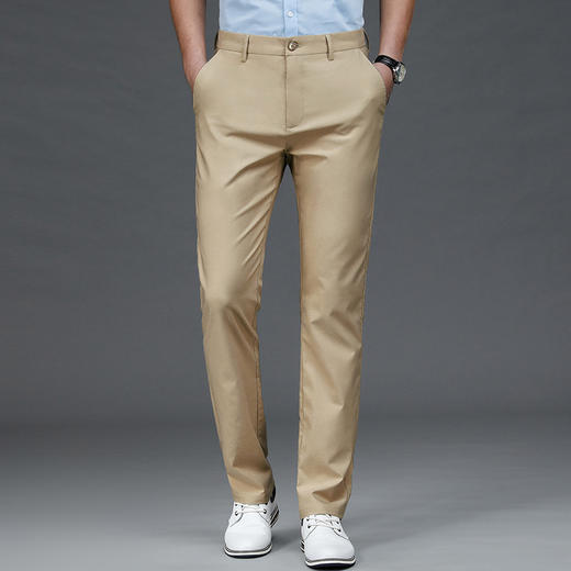2025秋冬款休闲裤男直筒弹力商务西裤长裤宽松男裤保暖加绒长裤子！ 商品图7