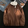 【美式工装外套】女学生棕咖色vintage 春秋季国潮冲锋衣情侣教练夹克  商品缩略图1
