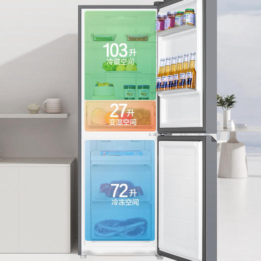 海尔（Haier）冰箱 BCD-202WGHC290S9 商品图4