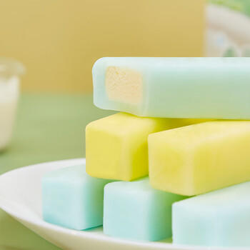 明治青柠咸奶油味雪糕、生椰咸奶油味雪糕 48g*10支 /水饮冲调 /冰淇淋 /棒支冰淇淋 商品图4