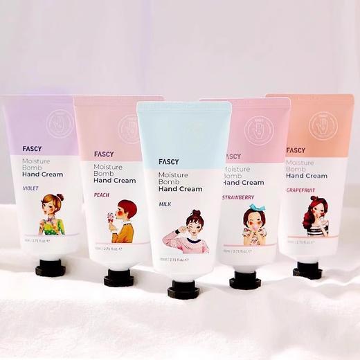 【中欧班列】韩国发希倍润护手霜 80ml /支多种香型 草莓牛奶西柚薰衣草 商品图8