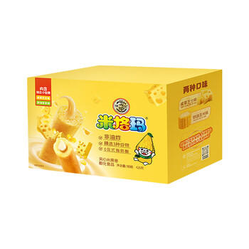 徐福记米格玛420g混合整箱装夹心米果卷休闲膨化儿童小零食芝士奶油玉米 /休闲食品 /膨化食品 /米果卷 商品图6
