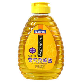 养蜂农养蜂农 紫云英蜂蜜 500g 纯正无添加牛奶早餐 烧烤伴侣便携挤压瓶 /水饮冲调 /冲饮谷物 /其他冲饮