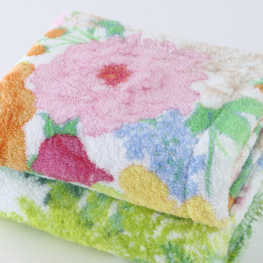 内野X-幽雅花园面巾 黄绿色 商品图1