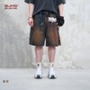 BJHG不计后果美式工装牛仔短裤男夏季潮牌复古做旧直筒宽松五分裤 商品缩略图0