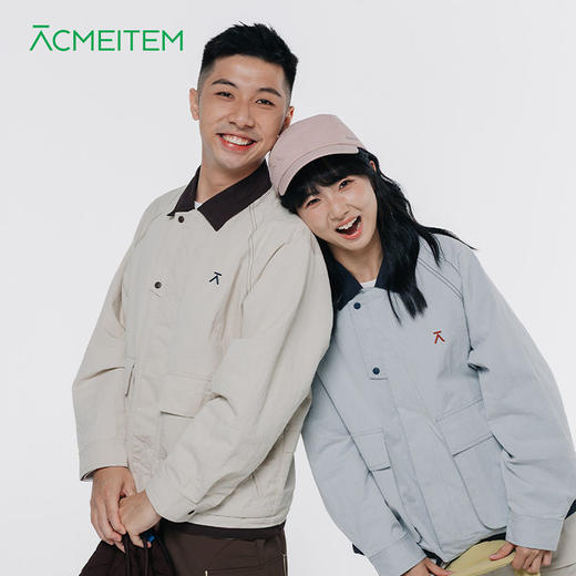 【品牌特惠】ACMEITEM爱棵米 户外复古翻领夹克外套GAG3210677E 商品图0