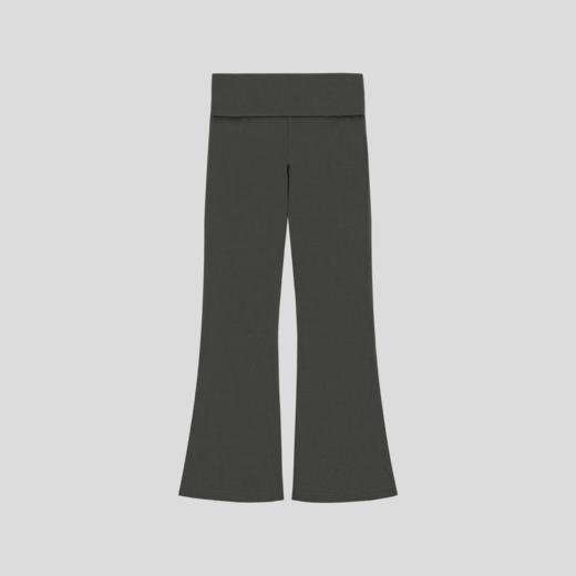 GOODBAI logo织唛翻腰微喇微弹休闲卫裤 商品图4