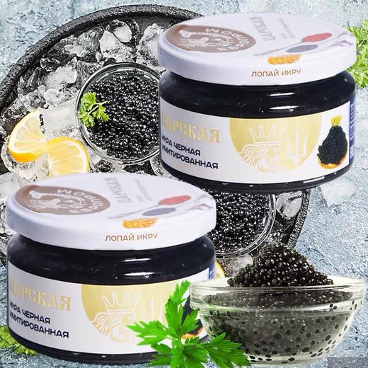 【中欧班列精选】俄罗斯原装进口鱼籽酱鲟鱼籽酱/大马哈鱼籽酱105g*2 新日期 商品图2