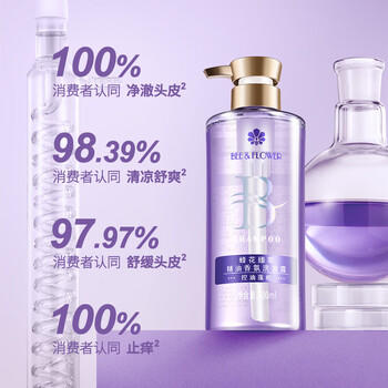 蜂花臻萃精油香氛控油蓬松洗发水洗发露升级 持久蓬松高颅顶 /个人护理 /洗发护发 /洗发水 商品图3