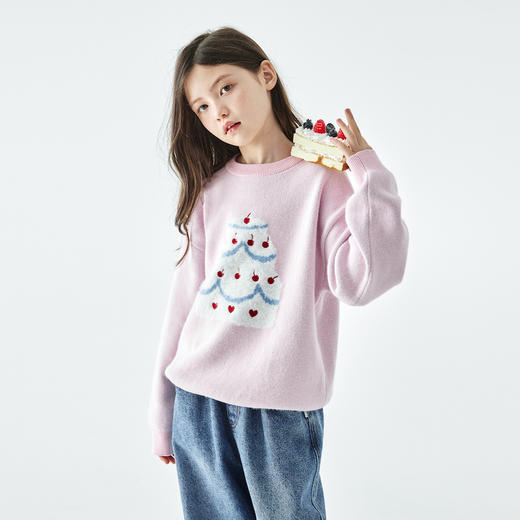 棵初樱桃蛋糕毛衣801K258006CD 商品图8