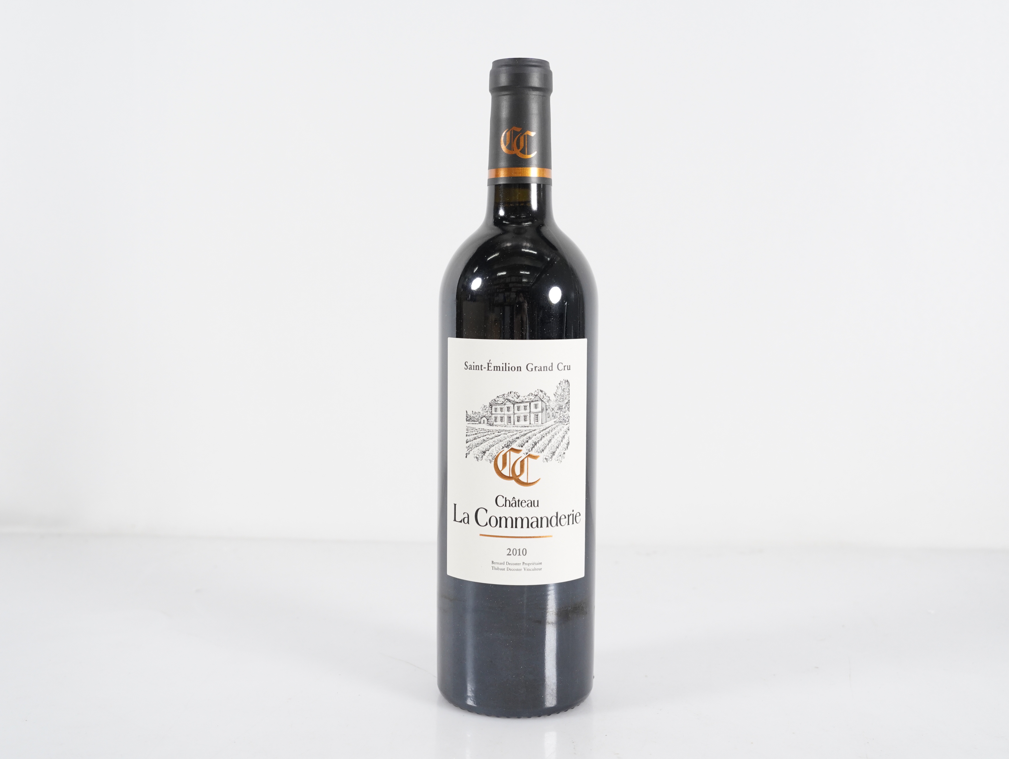 柯曼德庄园特级红葡萄酒 2010, 法国, 波尔多 (12瓶装)