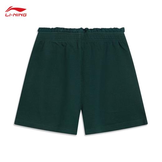 李宁（LI-NING）故宫联名运动短卫裤女2025秋季国潮针织短裤AKSV640 商品图1