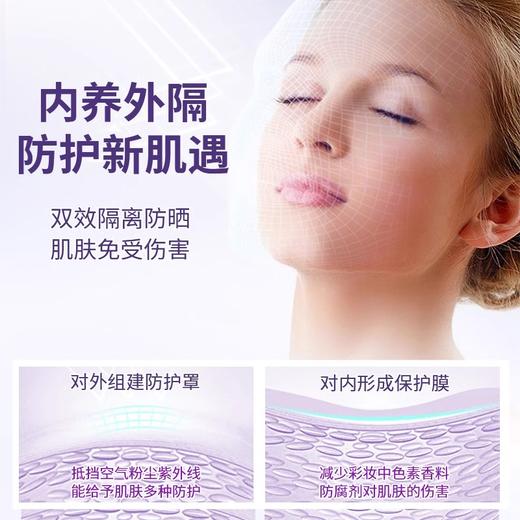 【中欧班列】德妃紫苏隔离霜40g/支 妆前乳素颜霜防晒提亮三合一 商品图6