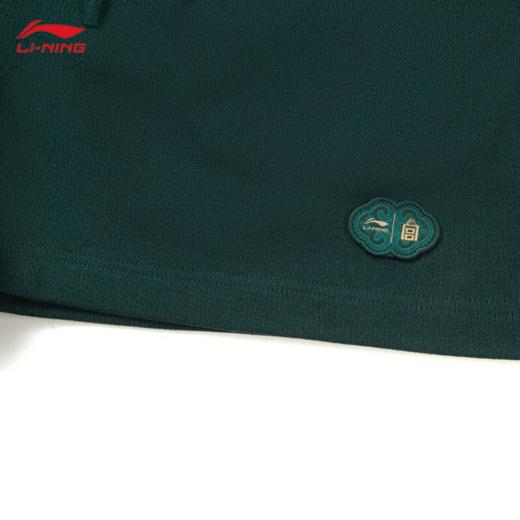 李宁（LI-NING）故宫联名运动短卫裤女2025秋季国潮针织短裤AKSV640 商品图5