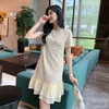 奢姿大码女装2026夏季小香风减龄拼接连衣裙胖妹妹荷叶摆时尚裙子9952870031 商品缩略图2