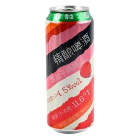 雪花7S联名款精酿啤酒 覆盆子味 500ml/听