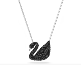 【超惠秒】SWAROVSKI 施华洛世奇 女士黑天鹅项链 5347329